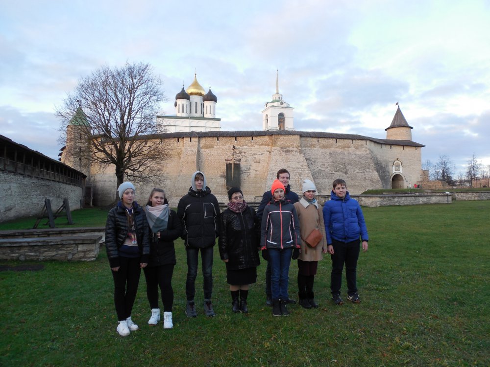Гости из Малой Вишеры в сердце древнего Пскова