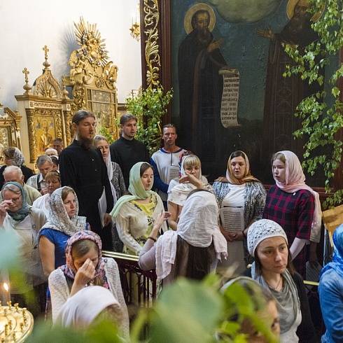 Праздник Святой Троицы отметили в Пскове. ФОТО