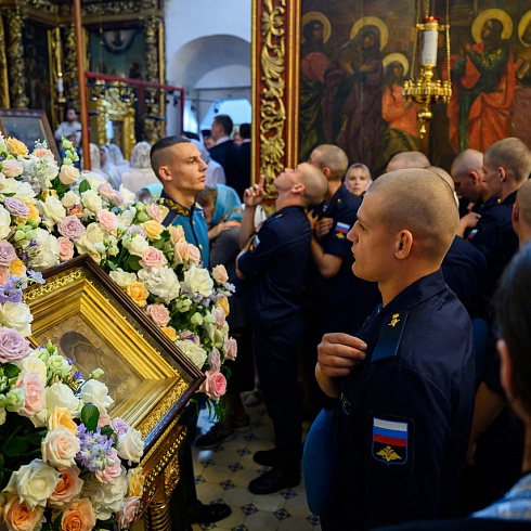 В Псковскую епархию прибыла чудотворная Казанская икона Божией Матери