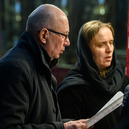 Митрополит Матфей совершил Литургию Преждеосвященных Даров в Свято-Троицком кафедральном соборе