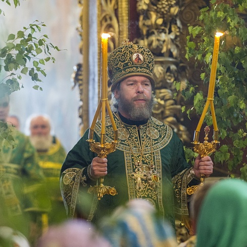 Праздник Святой Троицы отметили в Пскове. ФОТО
