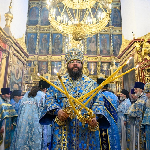 В Псковскую епархию прибыла чудотворная Казанская икона Божией Матери