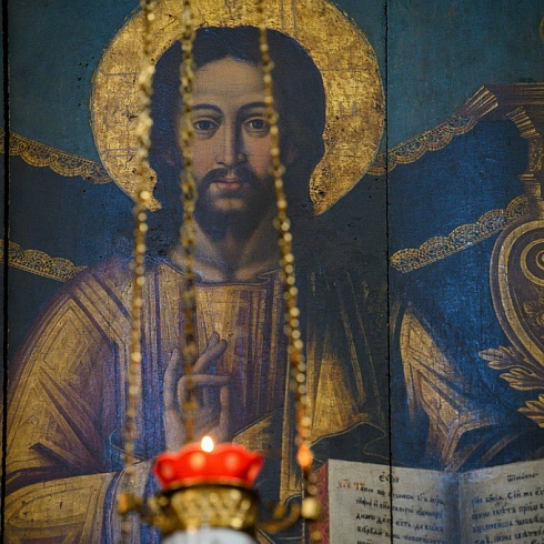 Митрополит Матфей совершил Литургию Преждеосвященных Даров в Свято-Троицком кафедральном соборе