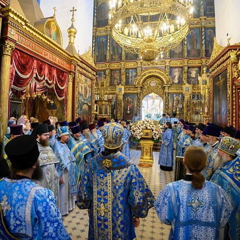 В Псковскую епархию прибыла чудотворная Казанская икона Божией Матери
