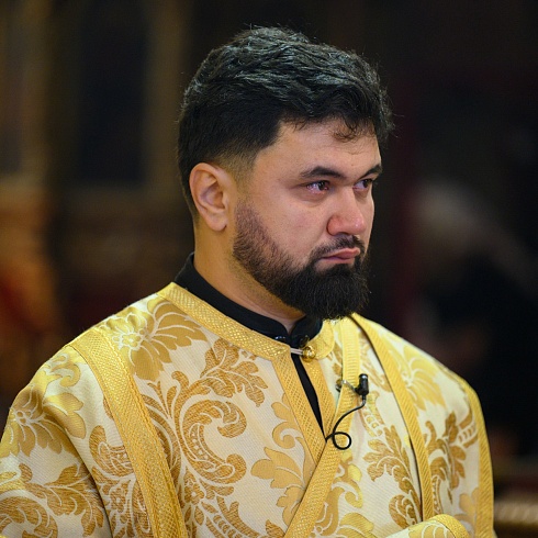 Прощальную Литургию в Свято-Троицком кафедральном соборе города Пскова совершил митрополит Симферопольский и Крымский Тихон