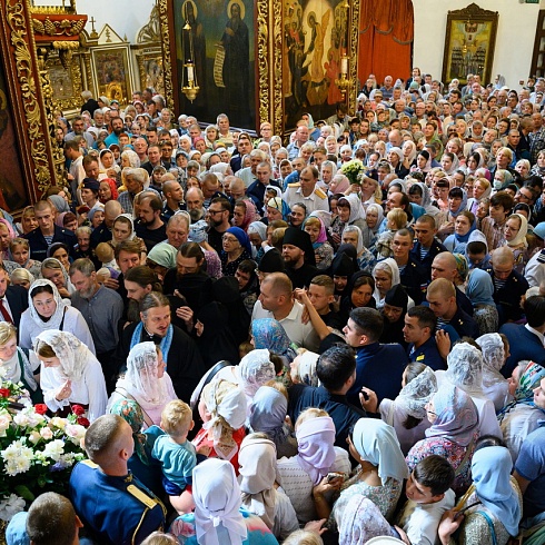 В Псковскую епархию прибыла чудотворная Казанская икона Божией Матери