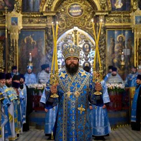 В Псковскую епархию прибыла чудотворная Казанская икона Божией Матери
