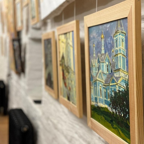 Выставка исторической живописи «Врата Победы» начала свою работу в Пороховых погребах Псковского кремля