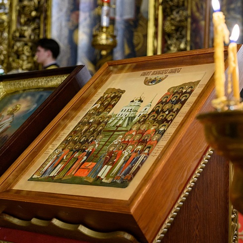 Митрополит Арсений совершил Божественную Литургию в Свято-Троицком кафедральном соборе в Прощеное воскресение