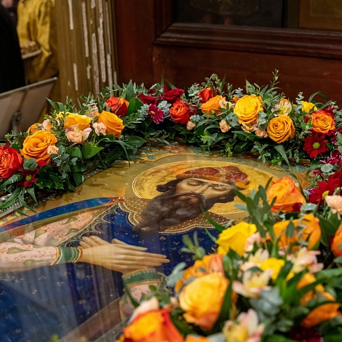 В престольный праздник, день памяти благоверного князя Всеволода-Гавриила, митрополит Арсений совершил торжественные богослужения в Свято-Троицком кафедральном соборе г. Пскова