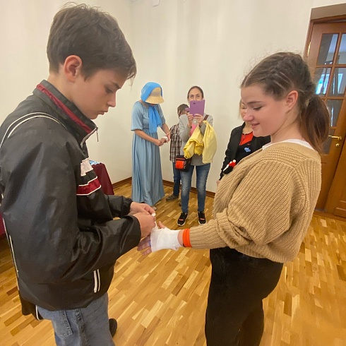 Новый учебный год начался в Социально-культурном центре "Троицкий" Свято-Троицкого кафедрального собора города Пскова
