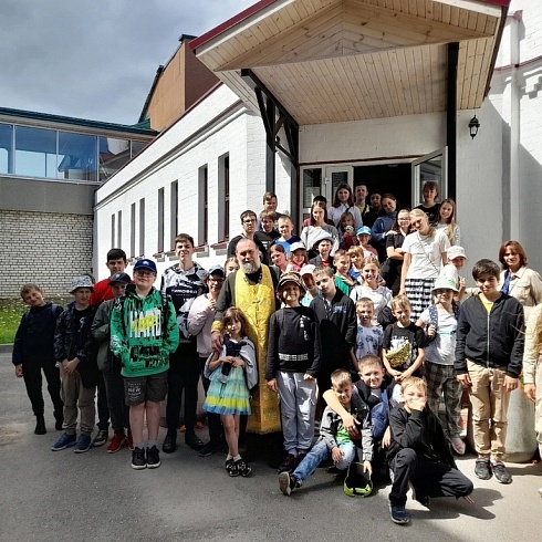 В СКЦ "Троицкий" завершила свою работу вторая смена Городского православного лагеря дневного пребывания «Радость»