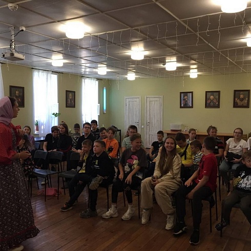 В СКЦ "Троицкий" завершила свою работу вторая смена Городского православного лагеря дневного пребывания «Радость»